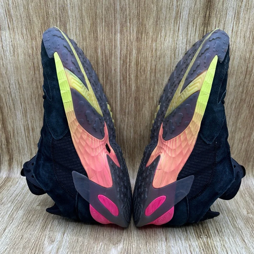 Adidas Streetball‎ Men's Size 10.5 Basketball Shoes Black Multi Sneakers EF1906